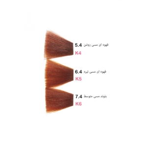 رنگ موی پادینا بلوند مسی متوسط K6 7_4