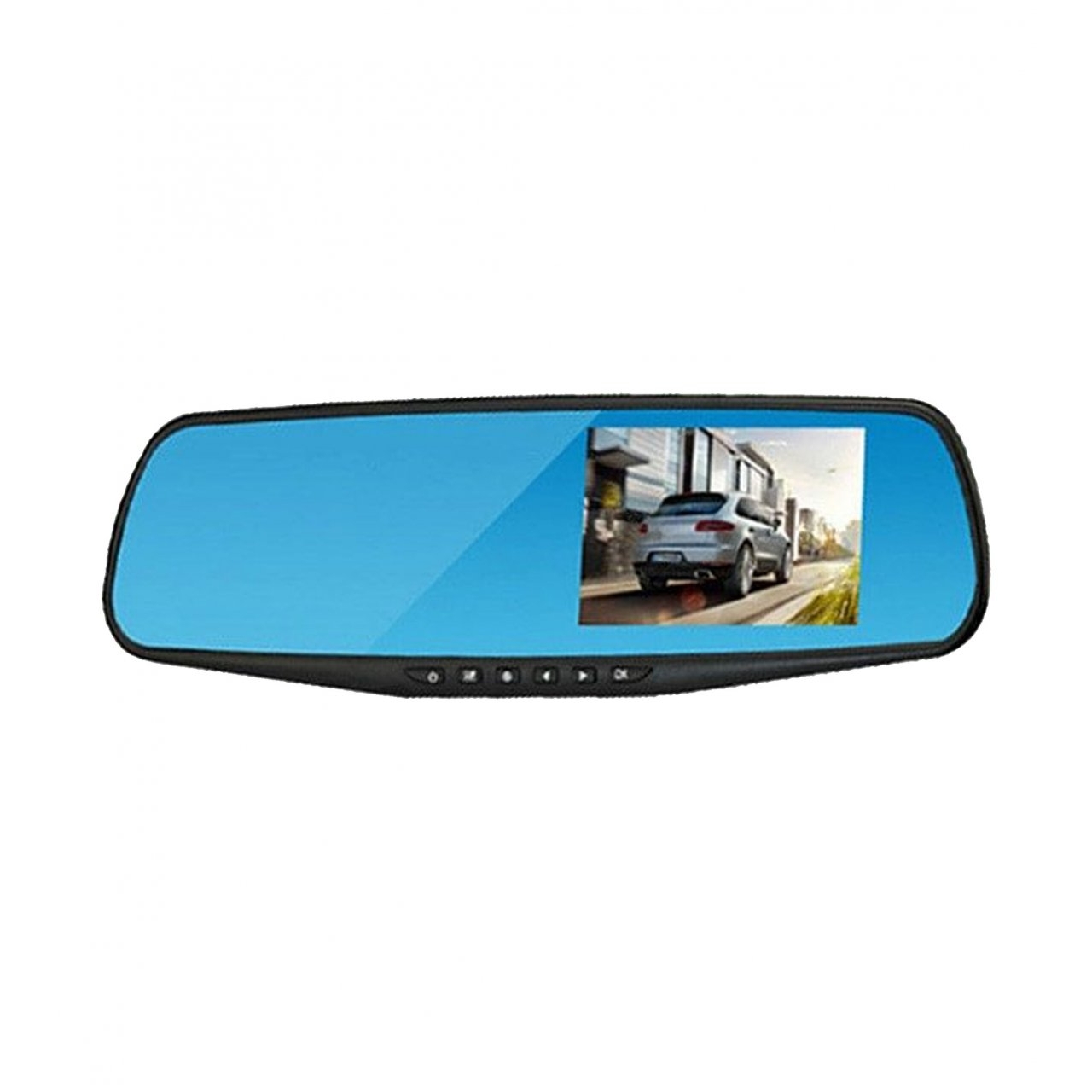 آینه مانیتور دار با دوربین جلو و دنده عقب خودرو برند رویال مدل DVR