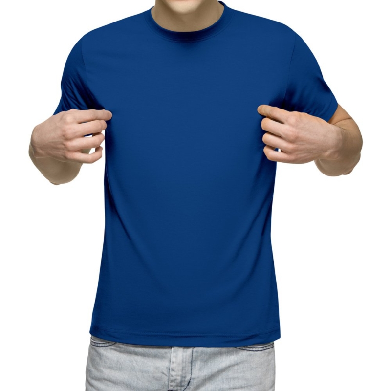 تیشرت آستین کوتاه مردانه کد 1TBU رنگ آبی
