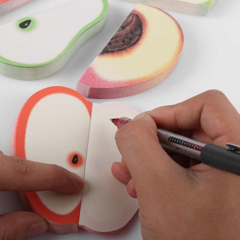 کاغذ یادداشت سه بعدی طرح میوه