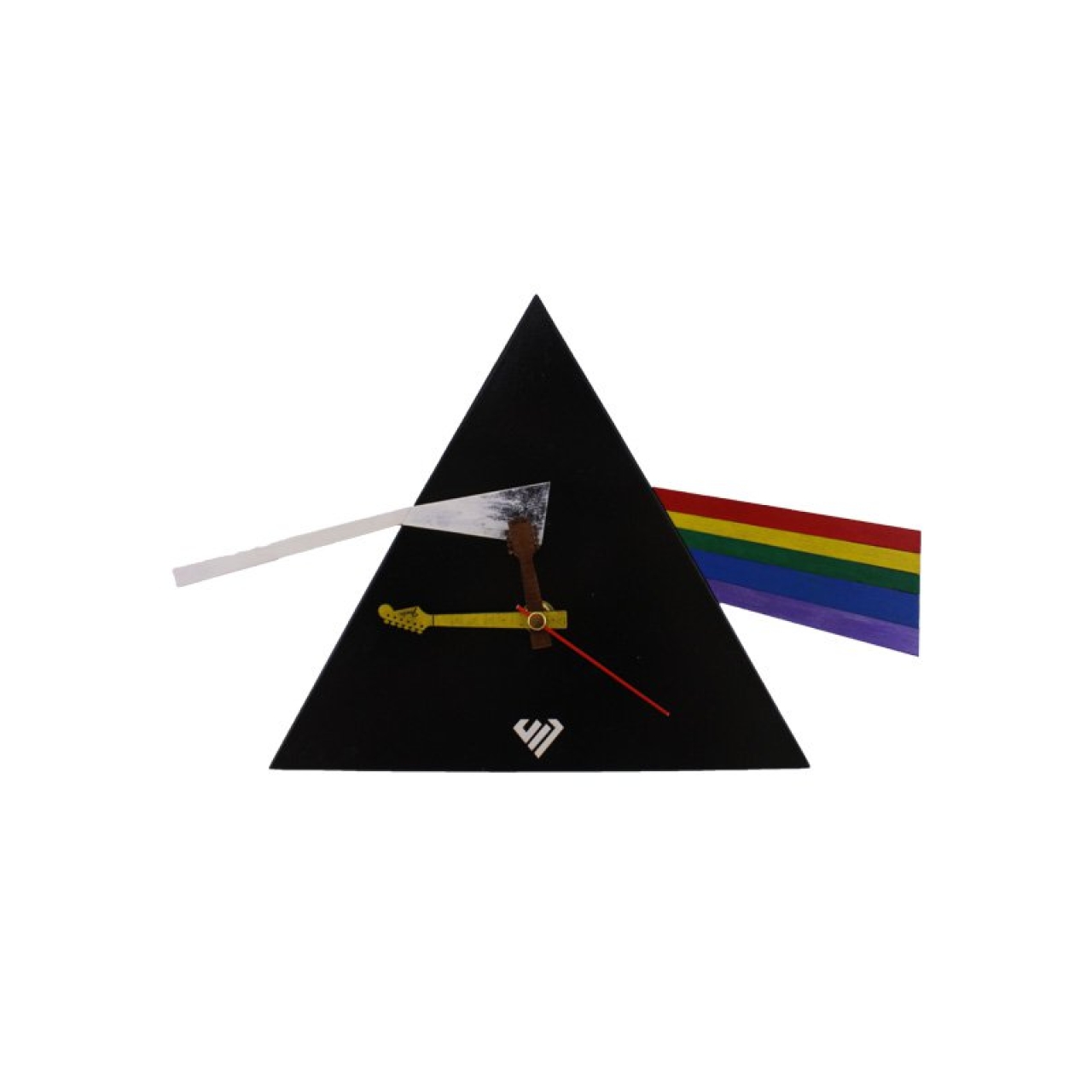 ساعت دیواری طرح کاور آلبوم The Dark Side of the Moon از Pink Floyd