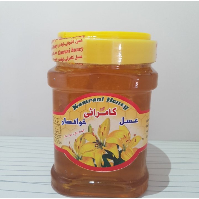 عسل طبیعی موم دار 1000 گرم