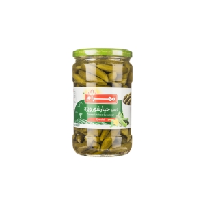 خیارشور ویژه مهرام مقدار 680 گرم