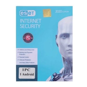 آنتی ویروس ESET INTERNET Security 2020 EDITION -اورجینال (1PC+1Android)