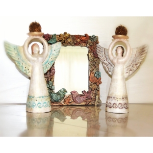 آینه و شمعدان فرشته