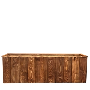 فلاورباکس چوبی مناسب برای گیاهان آپارتمانی