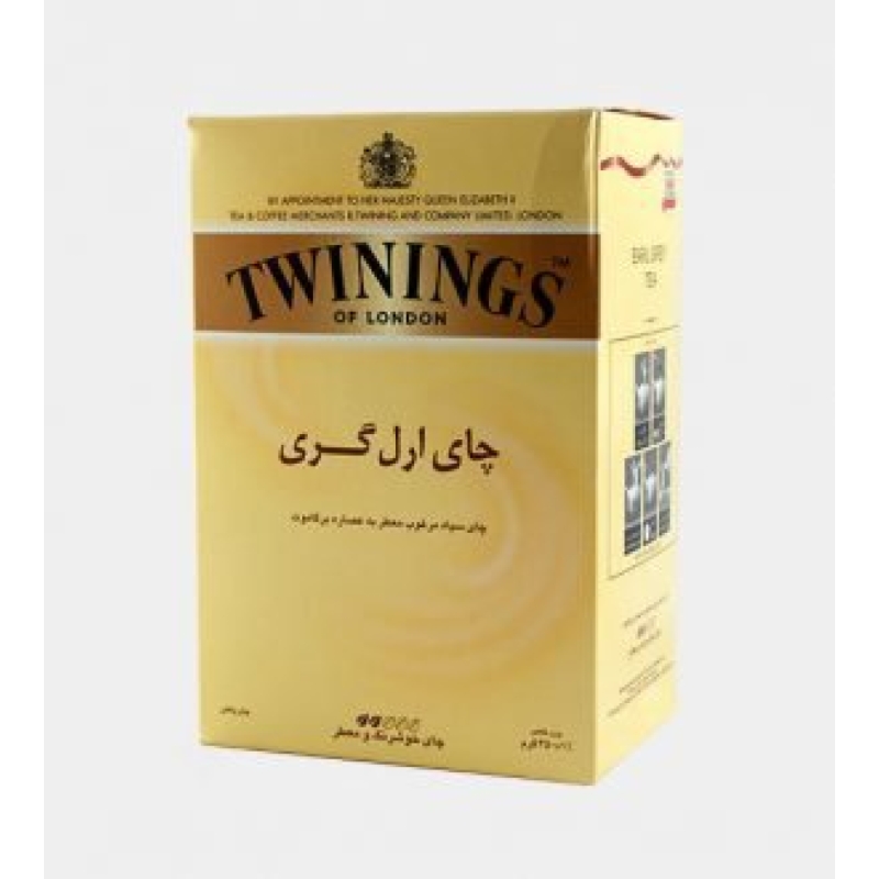 چای سیاه تویینگز ارل گری زرد 450 گرم