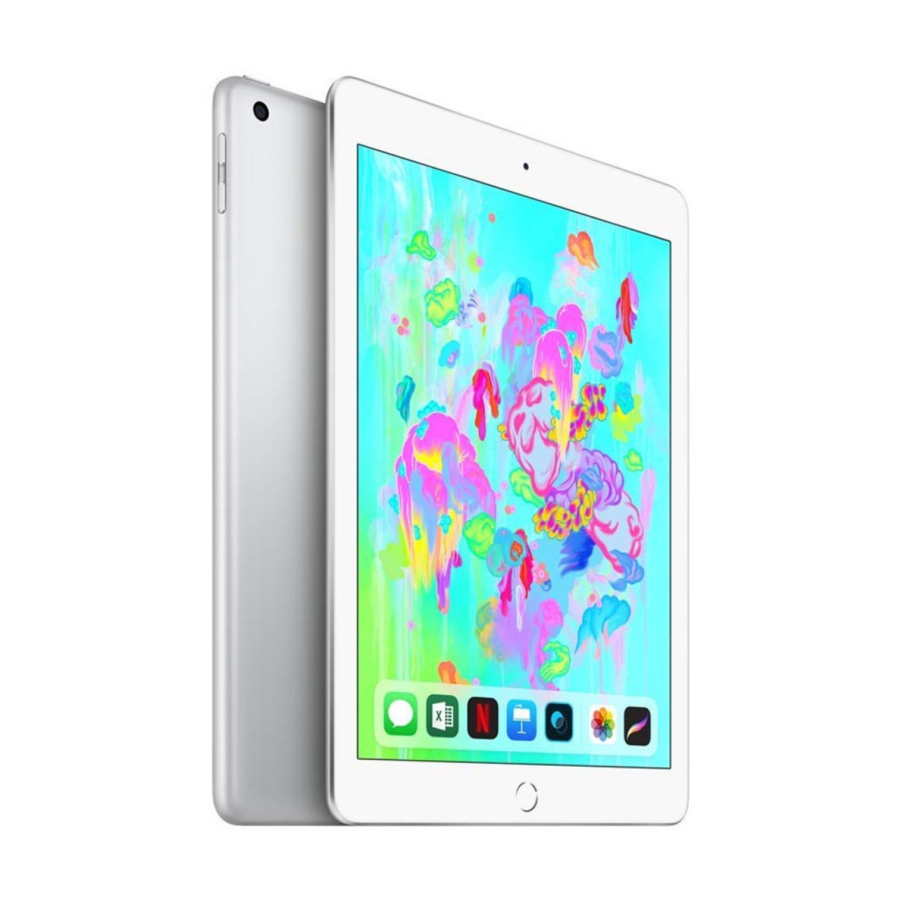 تبلت اپل مدل iPad 2018 (6th Generation) 9.7 inch WiFi ظرفیت 128 گیگابایت نقره ای