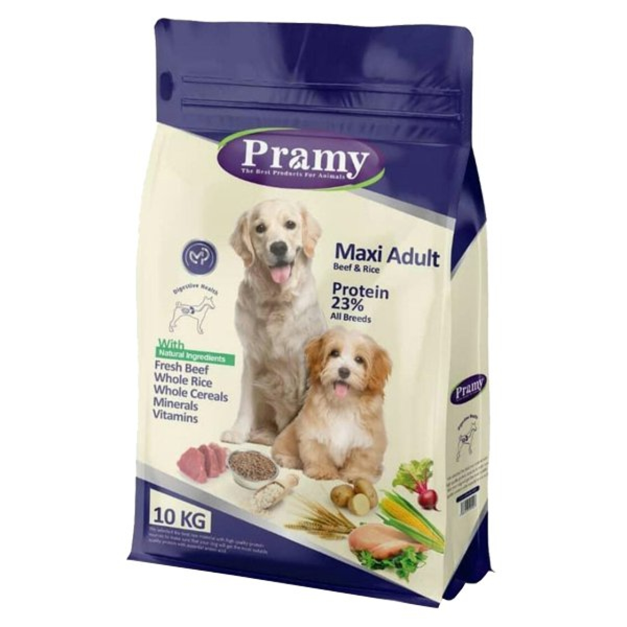 غذای خشک سگ پرامی مدل Maxi Adult حجم 10 کیلوگرم