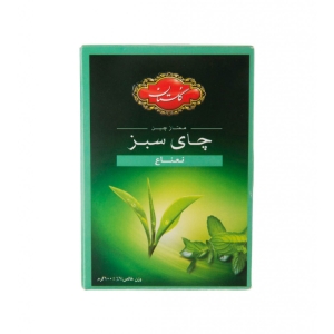 چای سبز با طعم نعناع گلستان 100گرمی