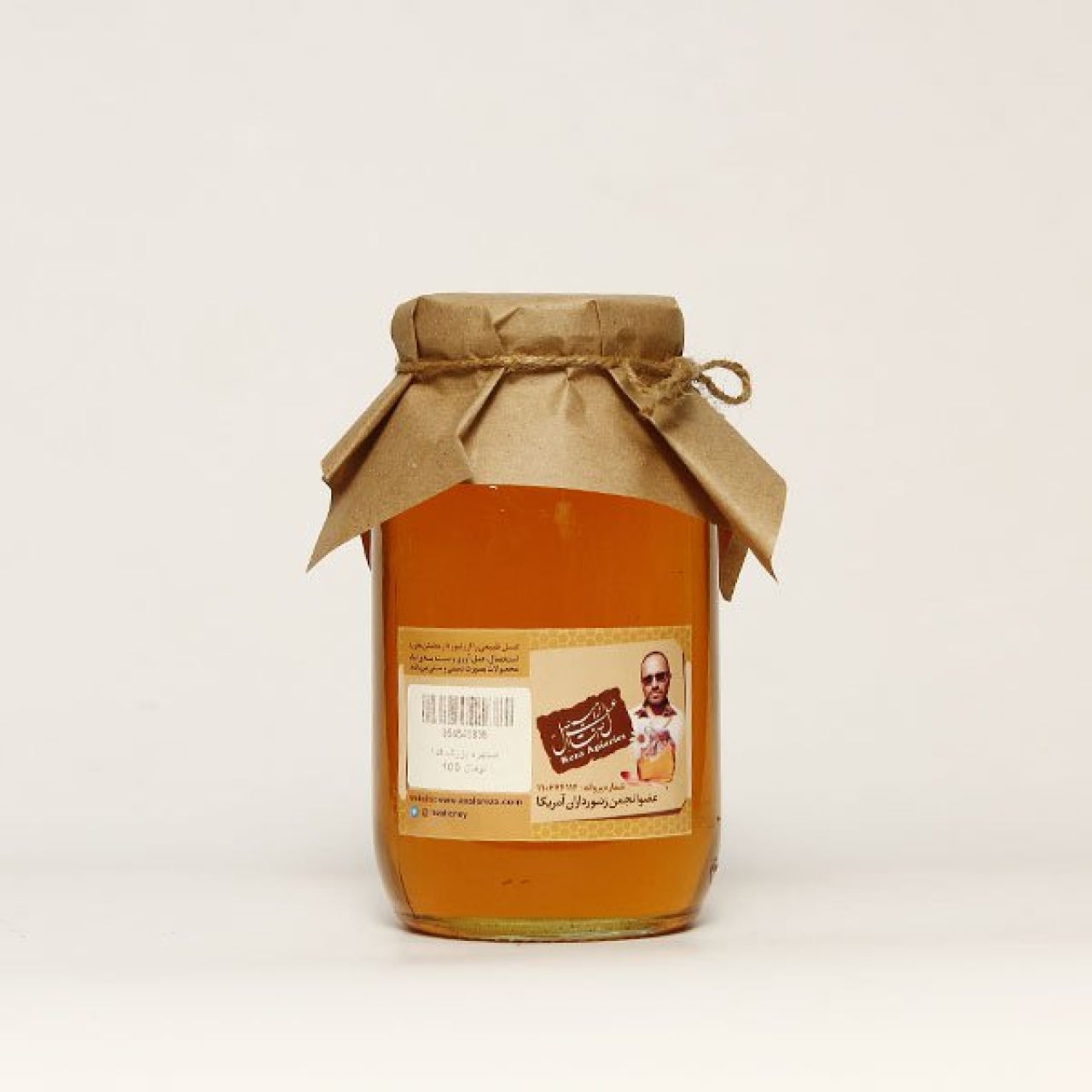 عسل طبیعی 40 گیاه مقدار 960 گرم