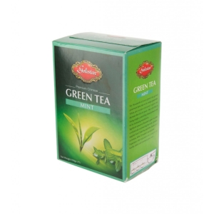 چای سبز با طعم نعناع گلستان 100گرمی