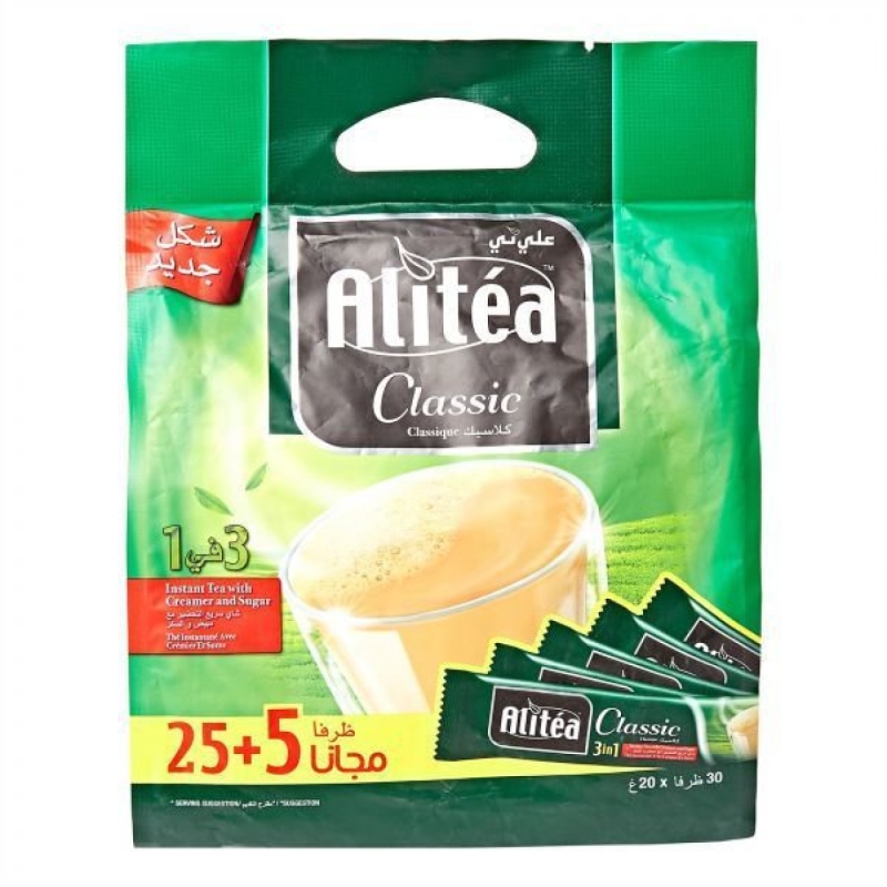 شیر چایی کلاسیک علی کافه Alitea Classic بسته 25 عددی