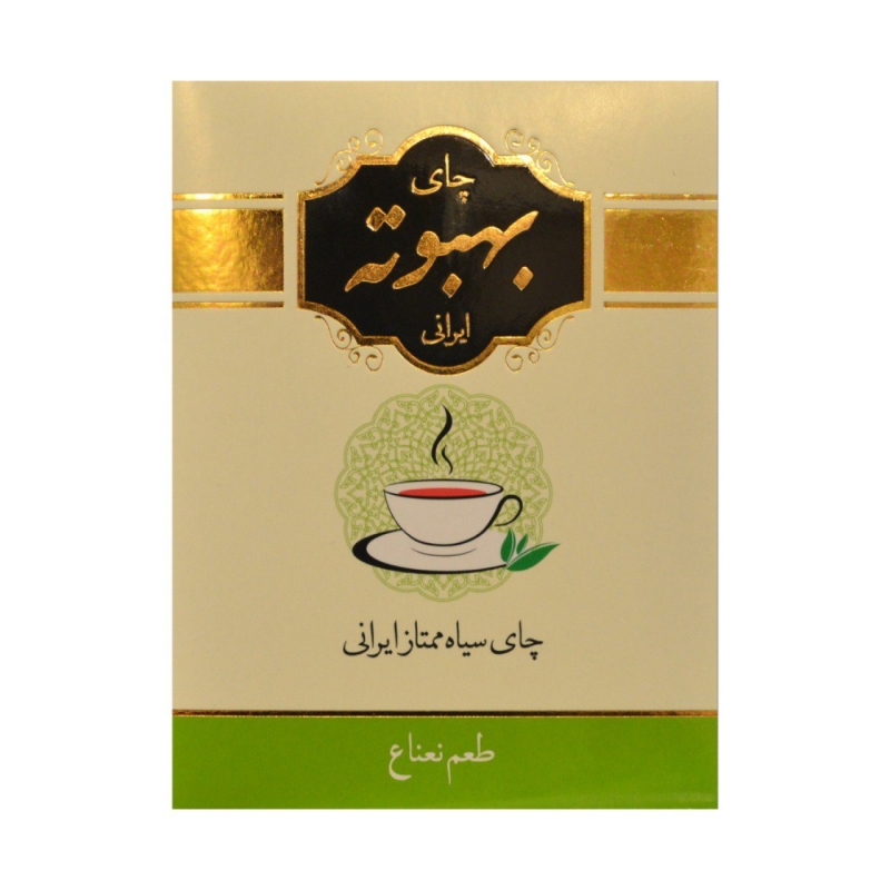 چای سیاه بهبوته ایرانی با طعم نعنا 100 گرم