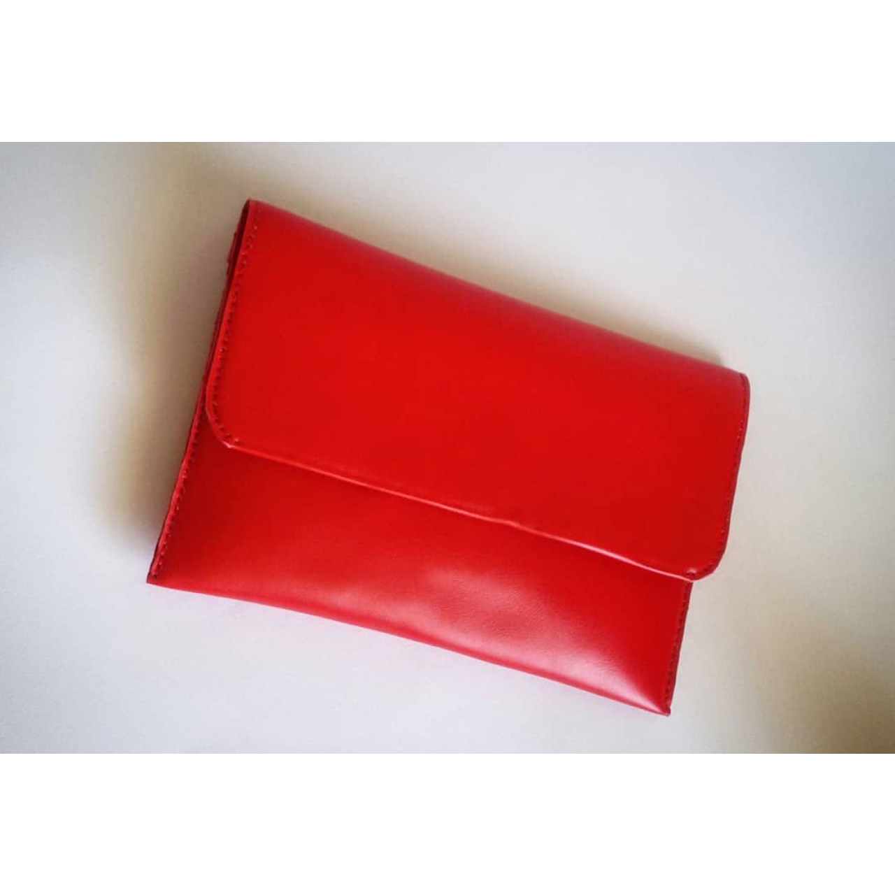 کیف دستی زنانه چرم قرمز