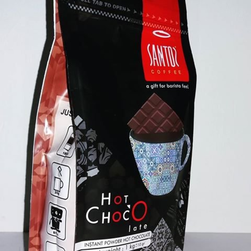 پودر هات چاکلت 70% کاکائو سانتوس 1 کیلوگرم