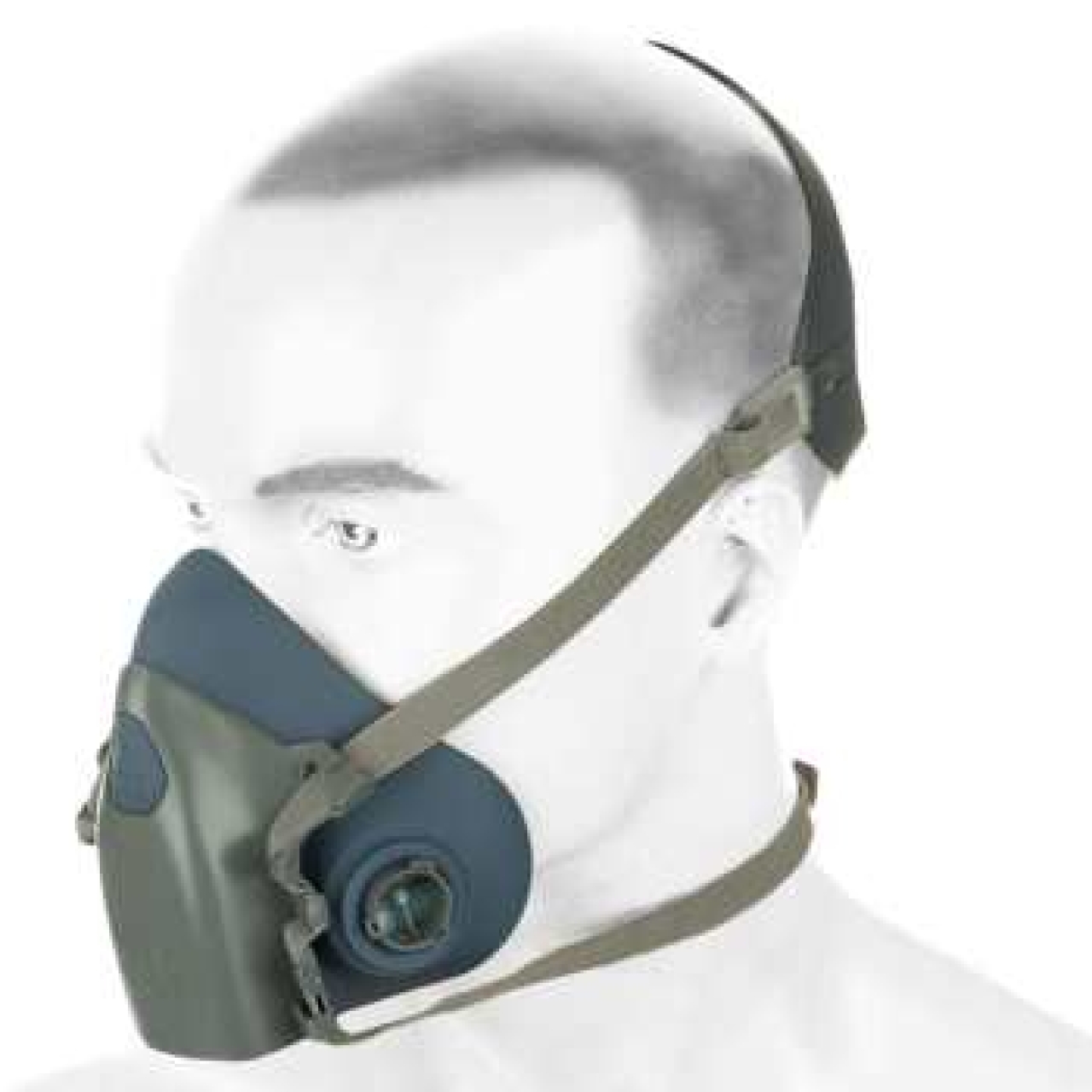 ماسک تنفسی نیم صورت دوفیلتر نیکا مدل 7502