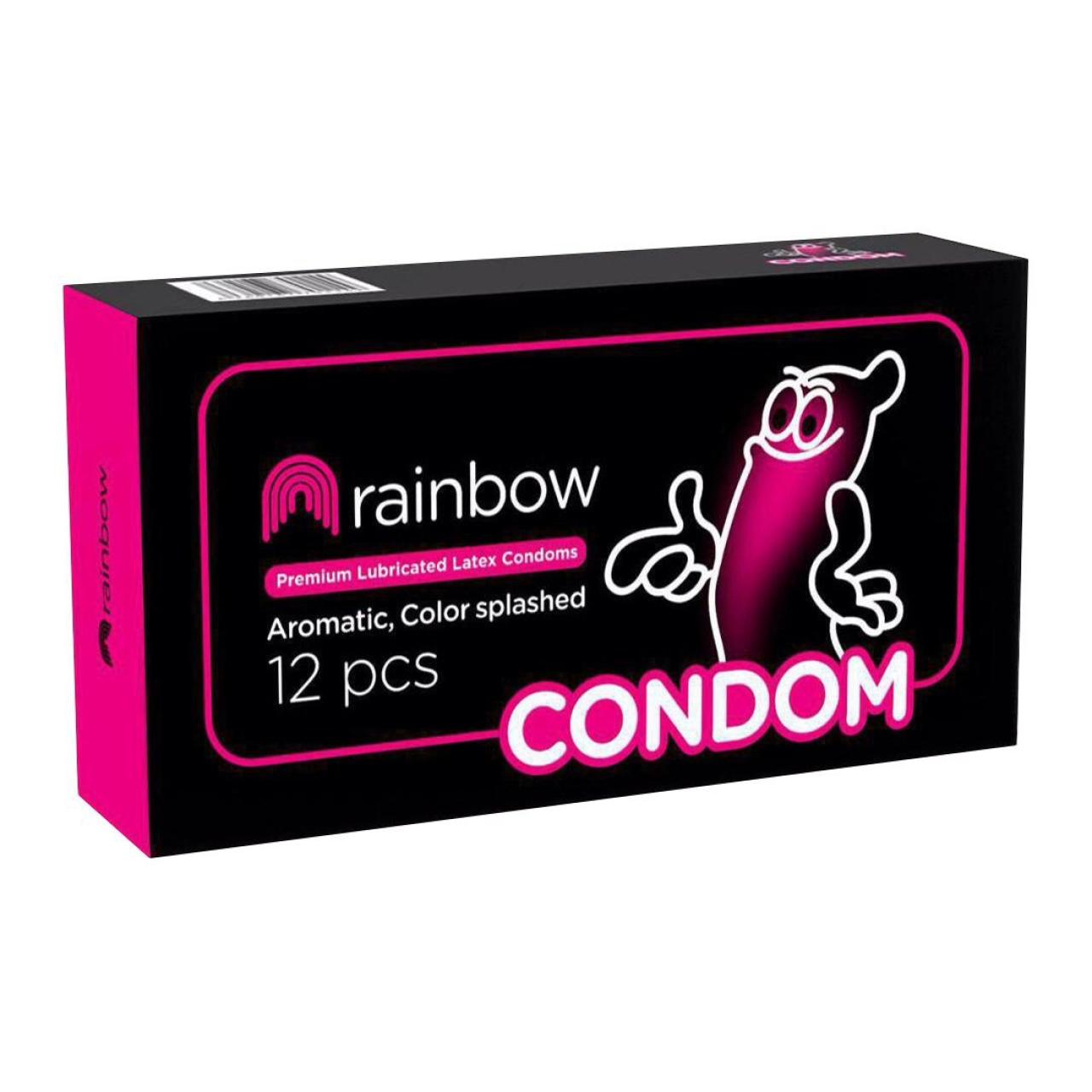 کاندوم کاندوم مدل Rainbow بسته 12 عددی