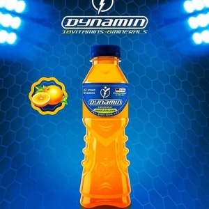 نوشیدنی ورزشی ایزوتونیک داینامین با طعم پرتقال 500 میل بسته 12 عددی