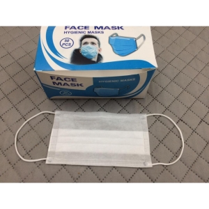 ماسک بهداشتی 3 لایه برند Facemask بسته بندی 50 عددی