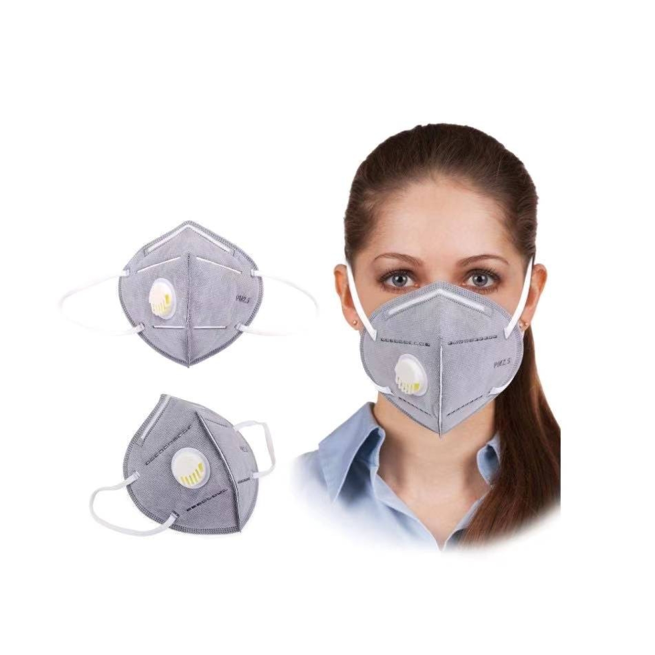 ماسک پنج لایه فیلتردار کربن دار