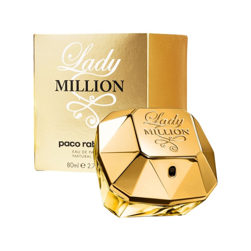 ادو پرفیوم اماراتی زنانه پاکو رابان مدل Lady Million حجم 80 میلی لیتر