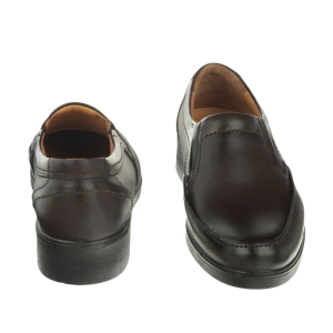 کفش مردانه مجلسی مدل T10 قهوه ای آذر پلاس