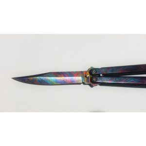 کارد چاقوی پروانه ای رنگی