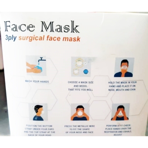 ماسک سه لایه پزشکی بسته 50 عددی