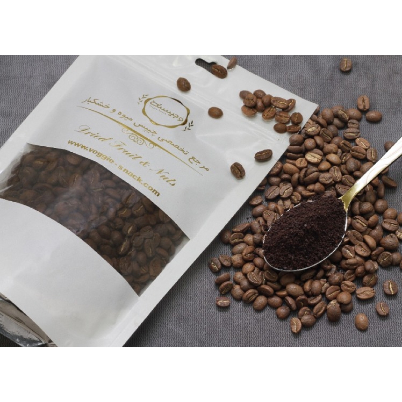 دانه قهوه برزیل عربیکا دارک 250 گرم وجیسنک