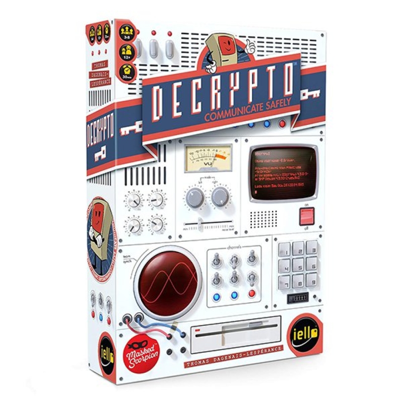 بازی فکری اسکورپیون ماسک مدل Decrypto