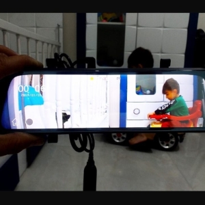 آینه مانیتوردار خودرو ۱۰ اینچ مدل dash cam