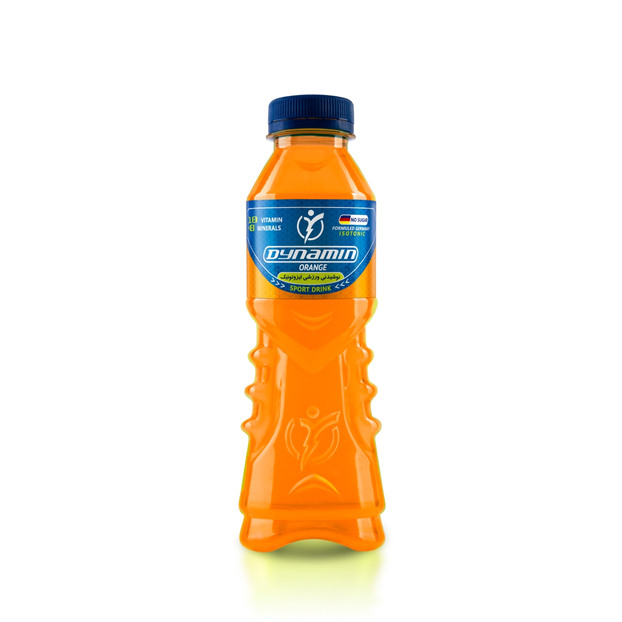 نوشیدنی ویتامینه ورزشی داینامین پرتقالی بسته ۱۲ عددی