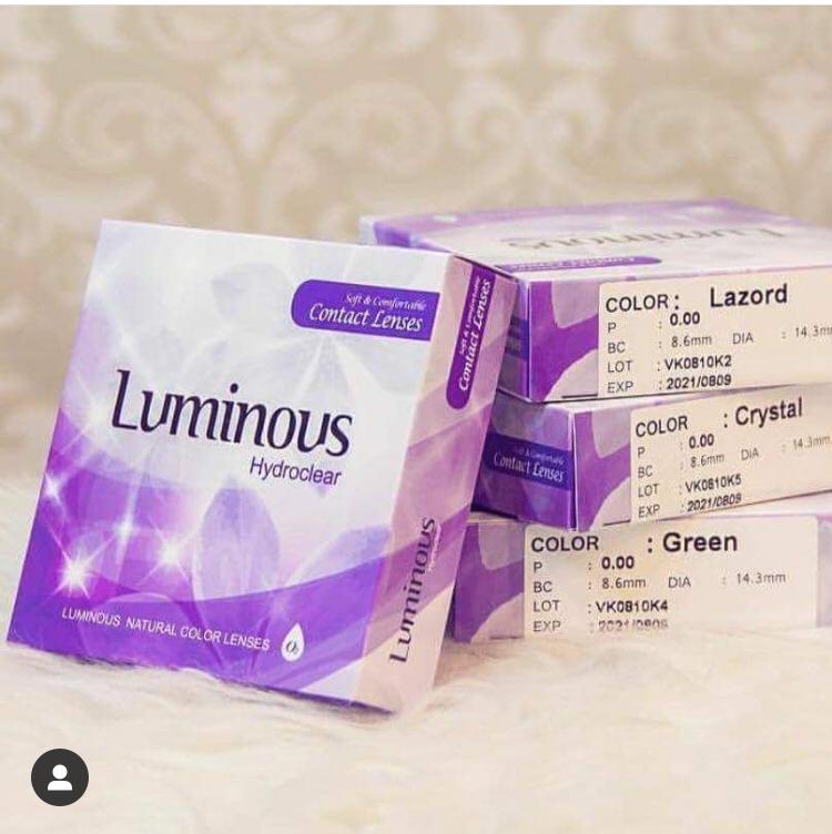لنز سالیانه رنگی  مارك لومینوس LUMINOUS