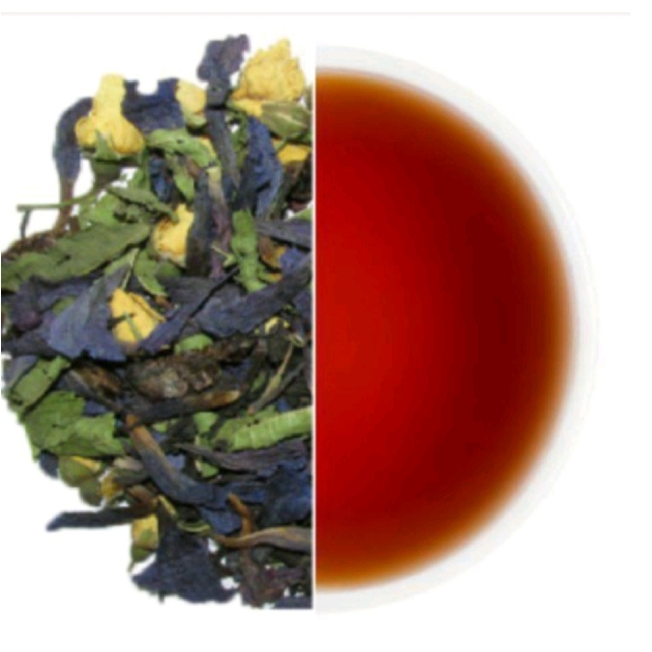 چای سیاه نشاط با گل گاوزبان وبه لیمو ۲۵۰ گرم آقای عطار
