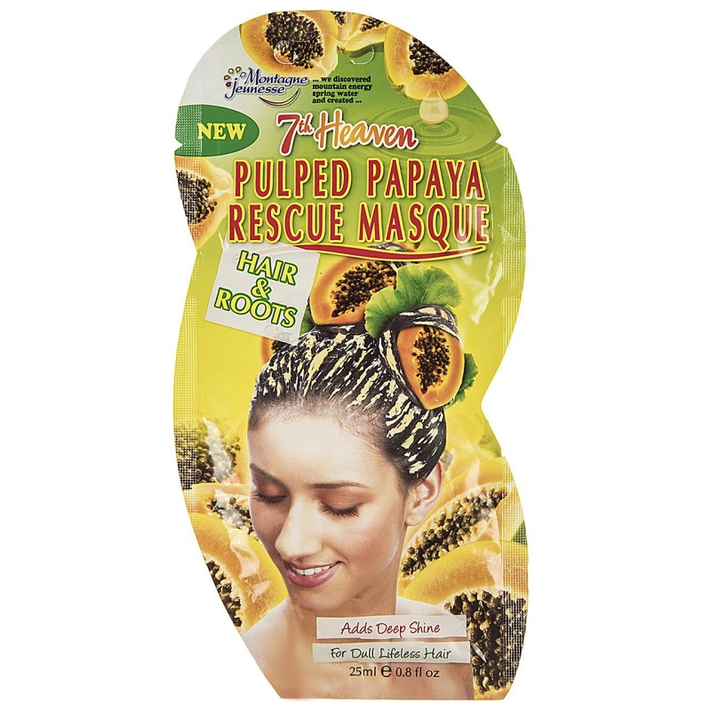 ماسک مو مونته ژنه سری 7th Heaven مدل Pulped Papaya - یک ورق