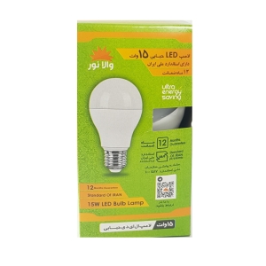 لامپ ال ای دی 15 وات حبابی پارس شعاع تابا E27
