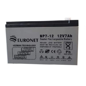 باتری 12 ولت 7 آمپر euronet