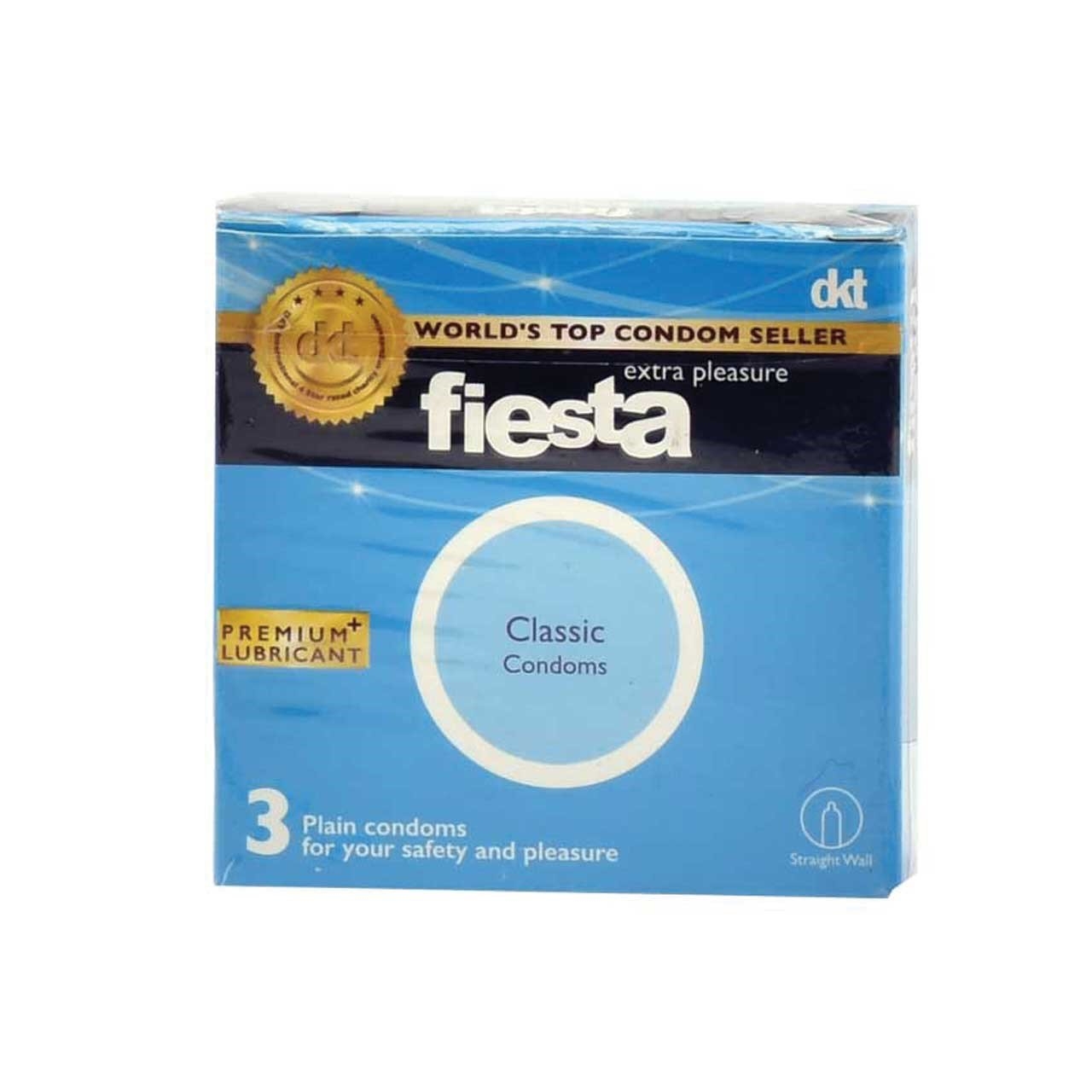 کاندوم ساده فیستا مدل Classic بسته 3 عددی