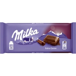 شکلات میلکا مدل اکسترا کاکائو 100 گرم