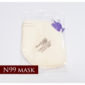 ماسک نانو چهار لایه n99 بسته ۲۵ عددی