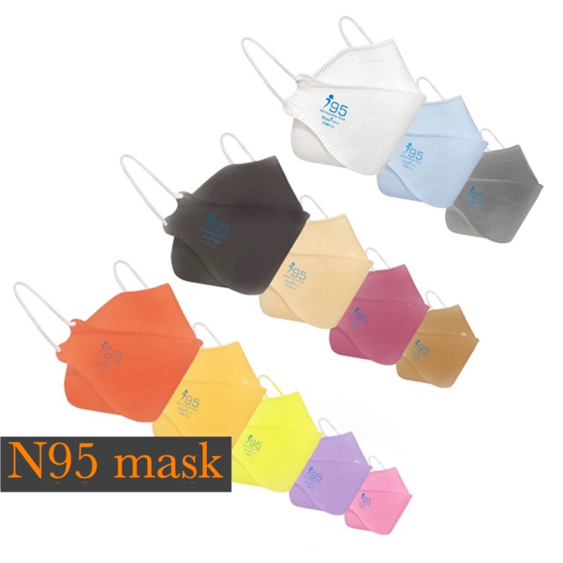ماسک ۵ لایه N95 سه بعدی بزرگسال بسته ۲۵ عددی