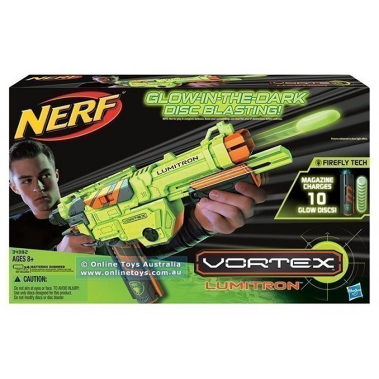 تفنگ بازی نرف مدل VORTEX کد 211