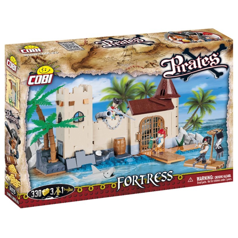 ساختنی کوبی مدل Pirates Fortress کد 6015