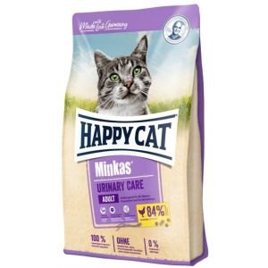 غذای خشک گربه هپی کت مدل  happy Minkas Urinary وزن 10 کیلوگرم
