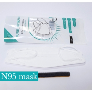 ماسک ۵ لایه سه بعدی N95 بسته تک عددی
