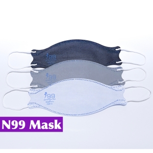 ماسک ۵ لایه N99 بزرگسال بسته ۲۵ عددی