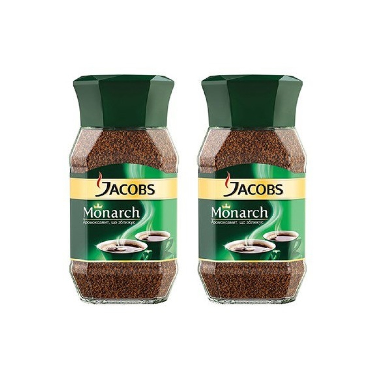 قوطی قهوه فوری جاکوبز مدل مونارک 50 گرمی مجموعه 2 عددی