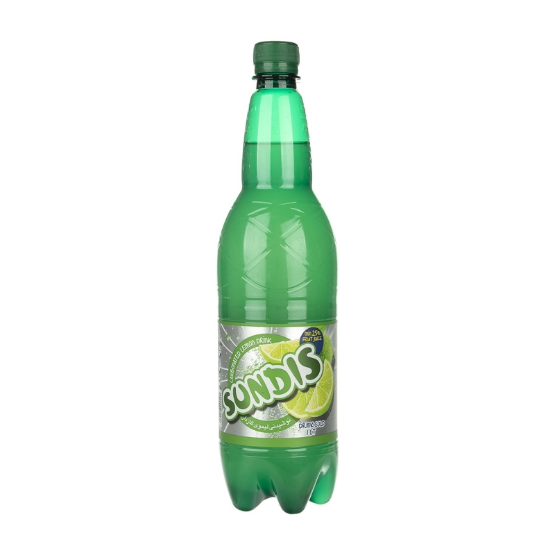 نوشیدنی لیموی گازدار ساندیس - 1 لیتر