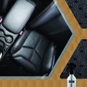 اسپری سرامیک چرم مخصوص محافظت از سطوح چرمی خودرو هندلکس حجم 200 میل